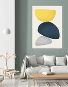 Abstract XV by Vitor Costa on GIANT ART - blue digital painting