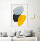 Abstract XVII by Vitor Costa on GIANT ART - yellow digital painting