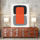 Abstract XXI by Vitor Costa on GIANT ART - red digital painting