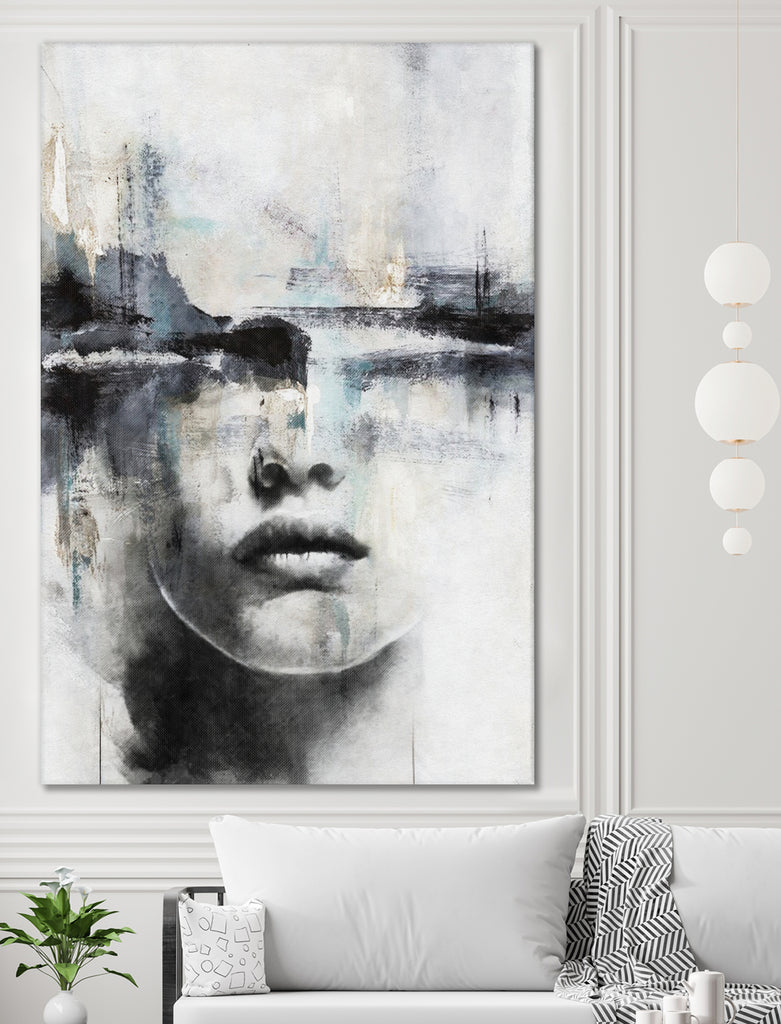 Abstract harmony by Menelaos Trompoukis on GIANT ART - gray digital painting