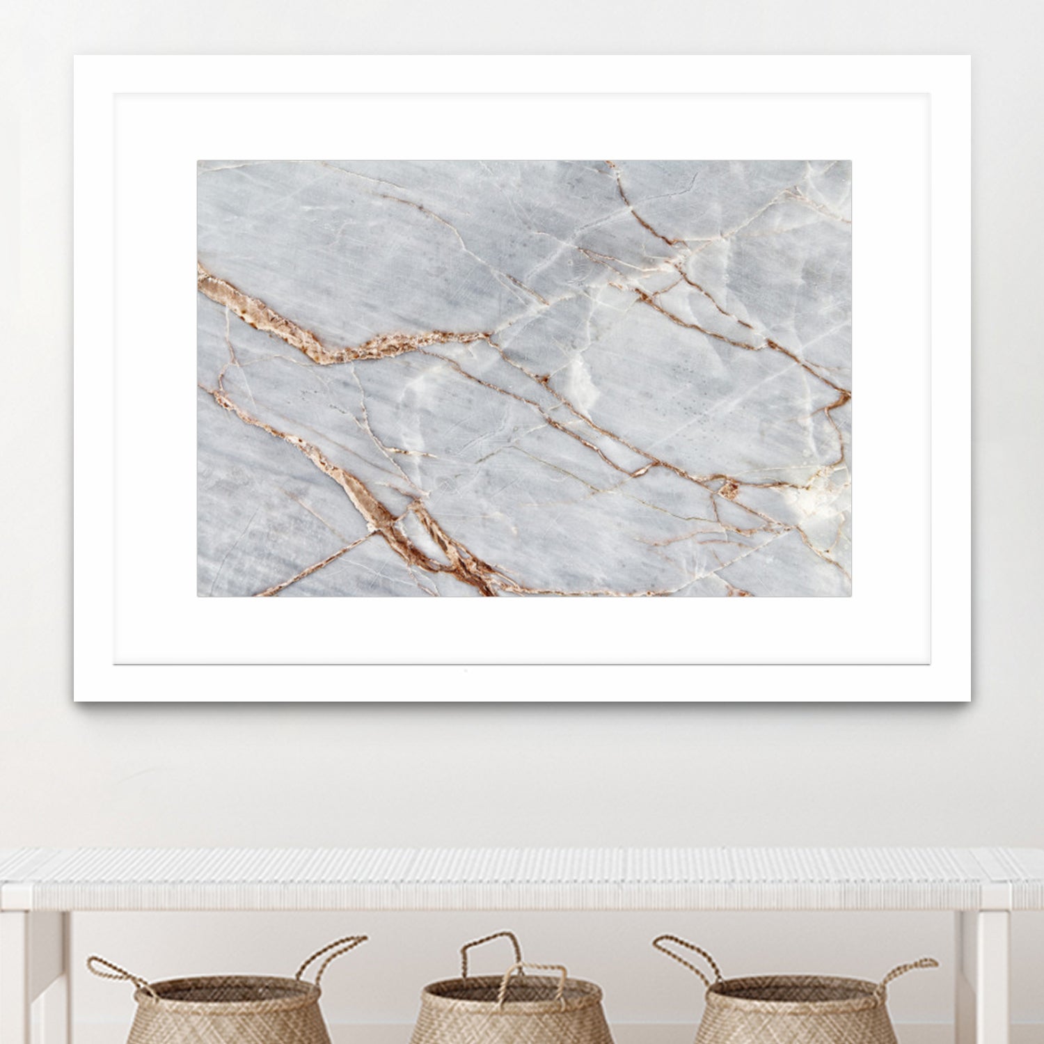 Gray light marble stone texture background by Retno Asih Mustakimah on GIANT ART - gray vector illustration