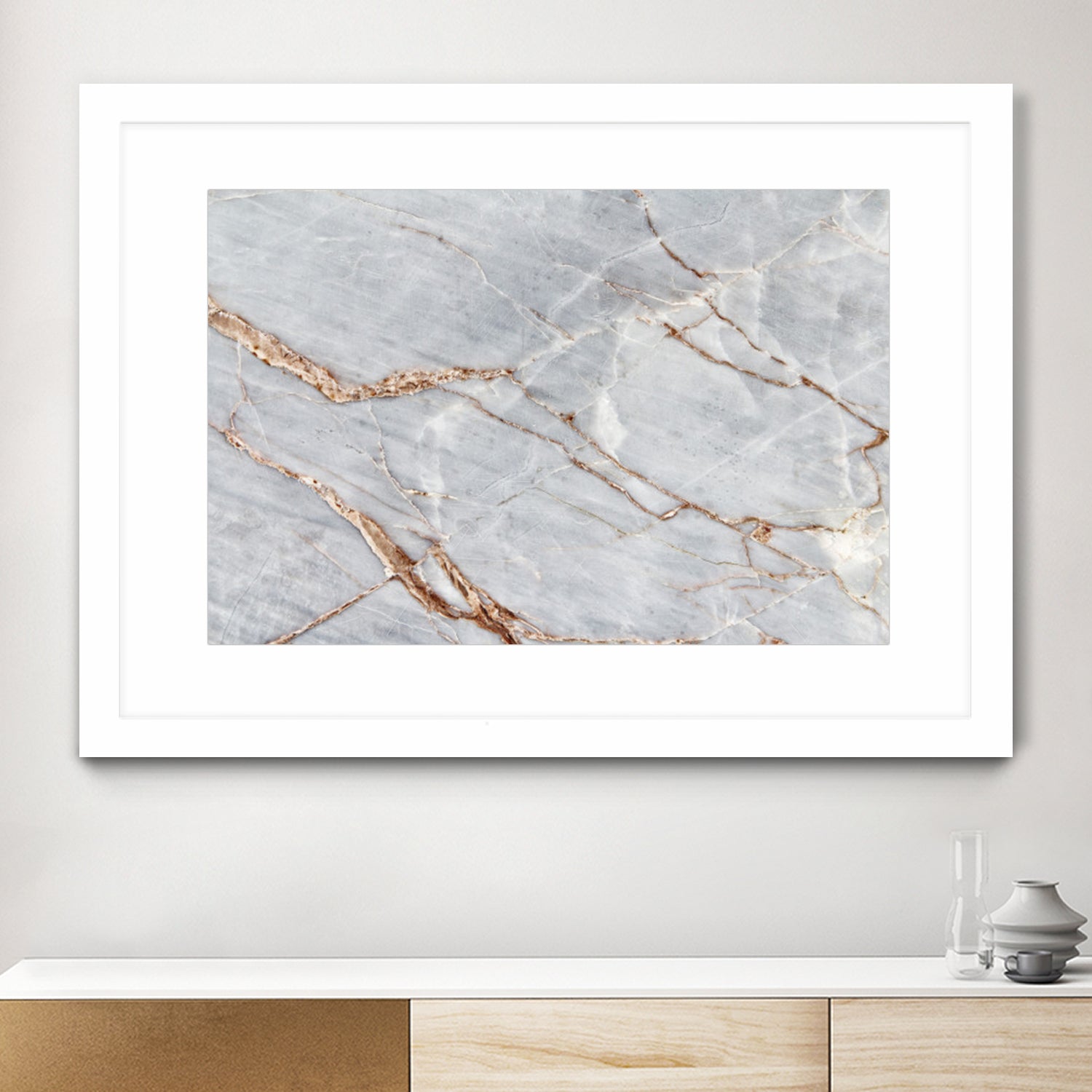 Gray light marble stone texture background by Retno Asih Mustakimah on GIANT ART - gray vector illustration