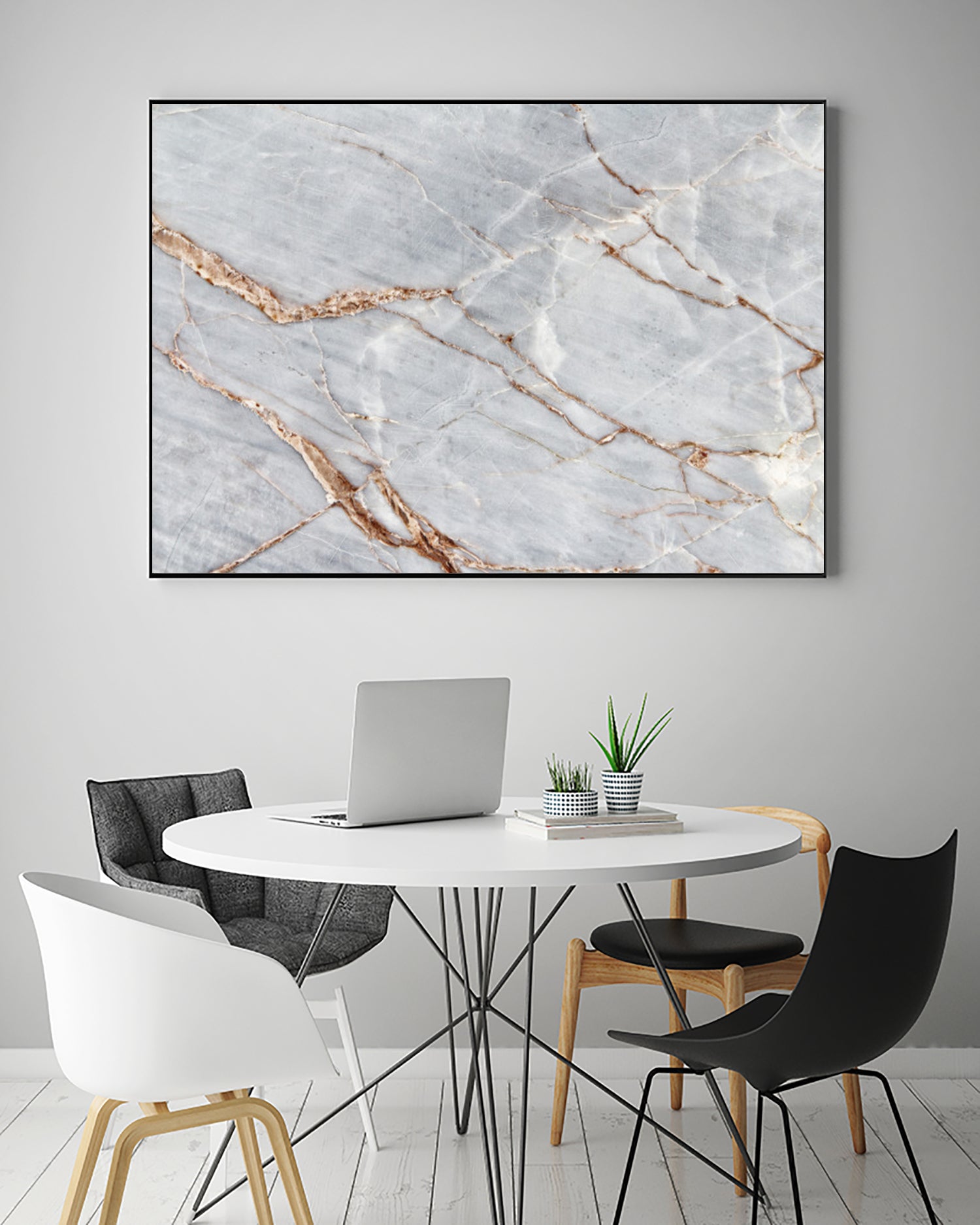 Gray light marble stone texture background by Retno Asih Mustakimah on GIANT ART - gray vector illustration