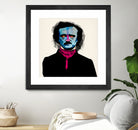 Edgar Allan Poe by Alvaro Tapia on GIANT ART - blue digital painting