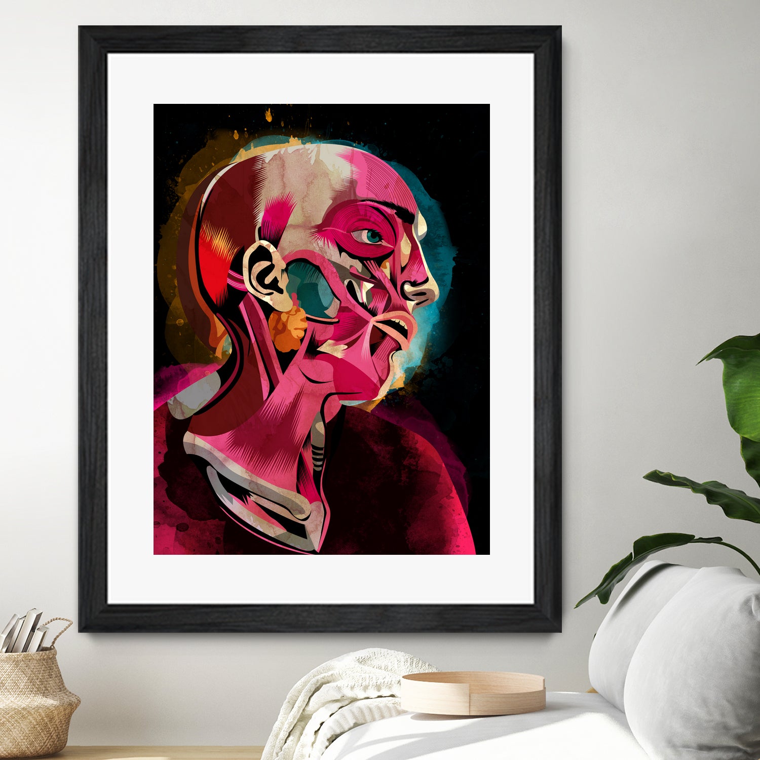 Anatomy 05 by Alvaro Tapia on GIANT ART - pink mixed media