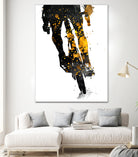 Cycling Bike sport art #cycling #sport by Justyna Jaszke on GIANT ART - black digital painting