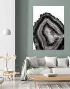 Agate Rose Gold Glitter Glam #5 #gem #decor #art by Anita & Bella Jantz on GIANT ART - gray photo illustration