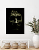 Creepy Halloween Human Head Artwork by Daniel Ferreira-Leites on GIANT ART - black photo manipulation