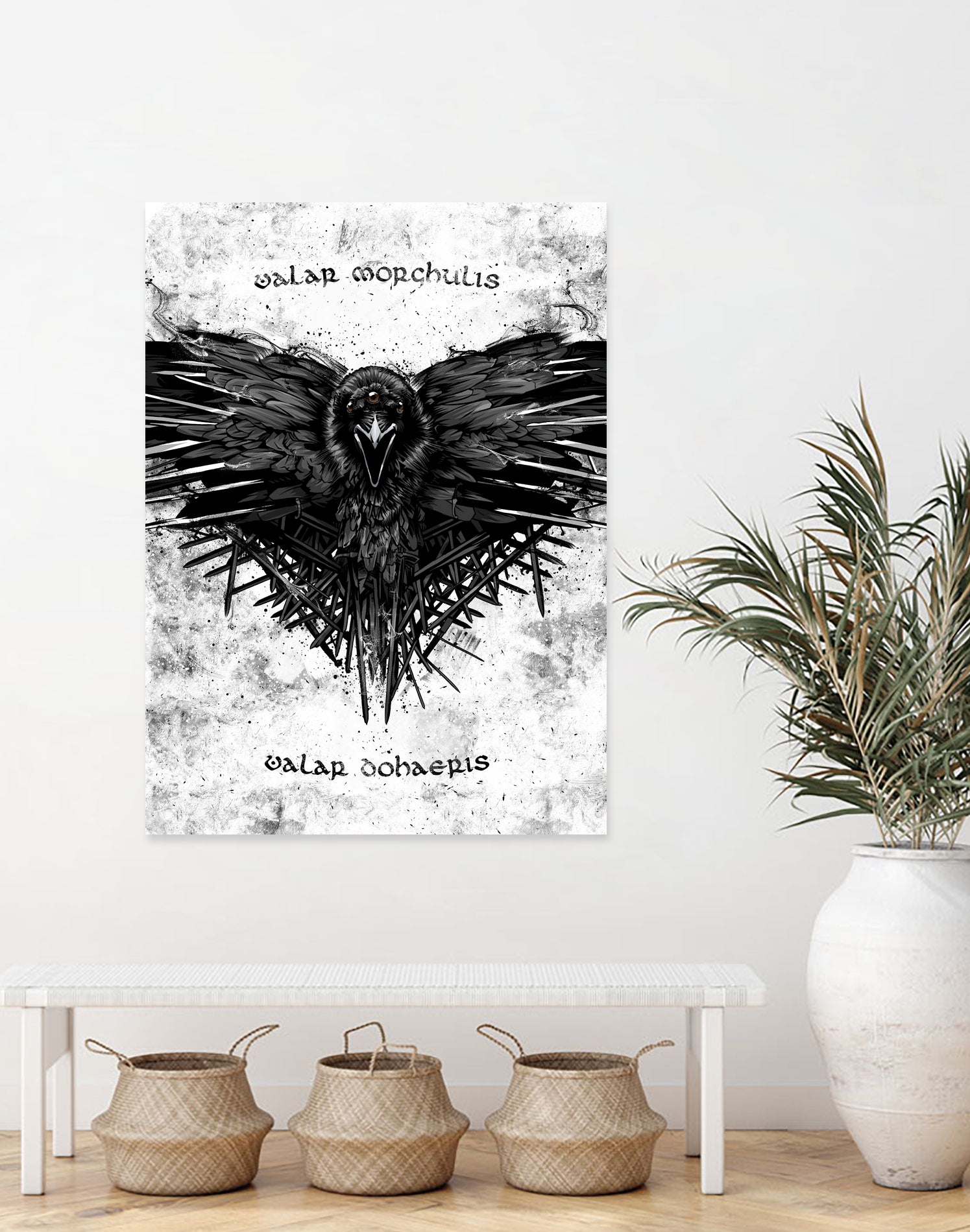 Valar Morghulis by Nikita Abakumov on GIANT ART - gray digital painting