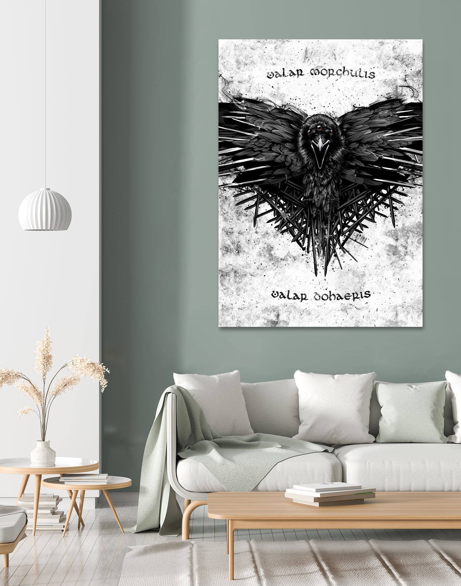 Valar Morghulis by Nikita Abakumov on GIANT ART - gray digital painting