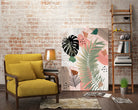 Palm Leaf Summer Glam #1 #tropical #decor #art by Anita & Bella Jantz on GIANT ART - pink digital drawing
