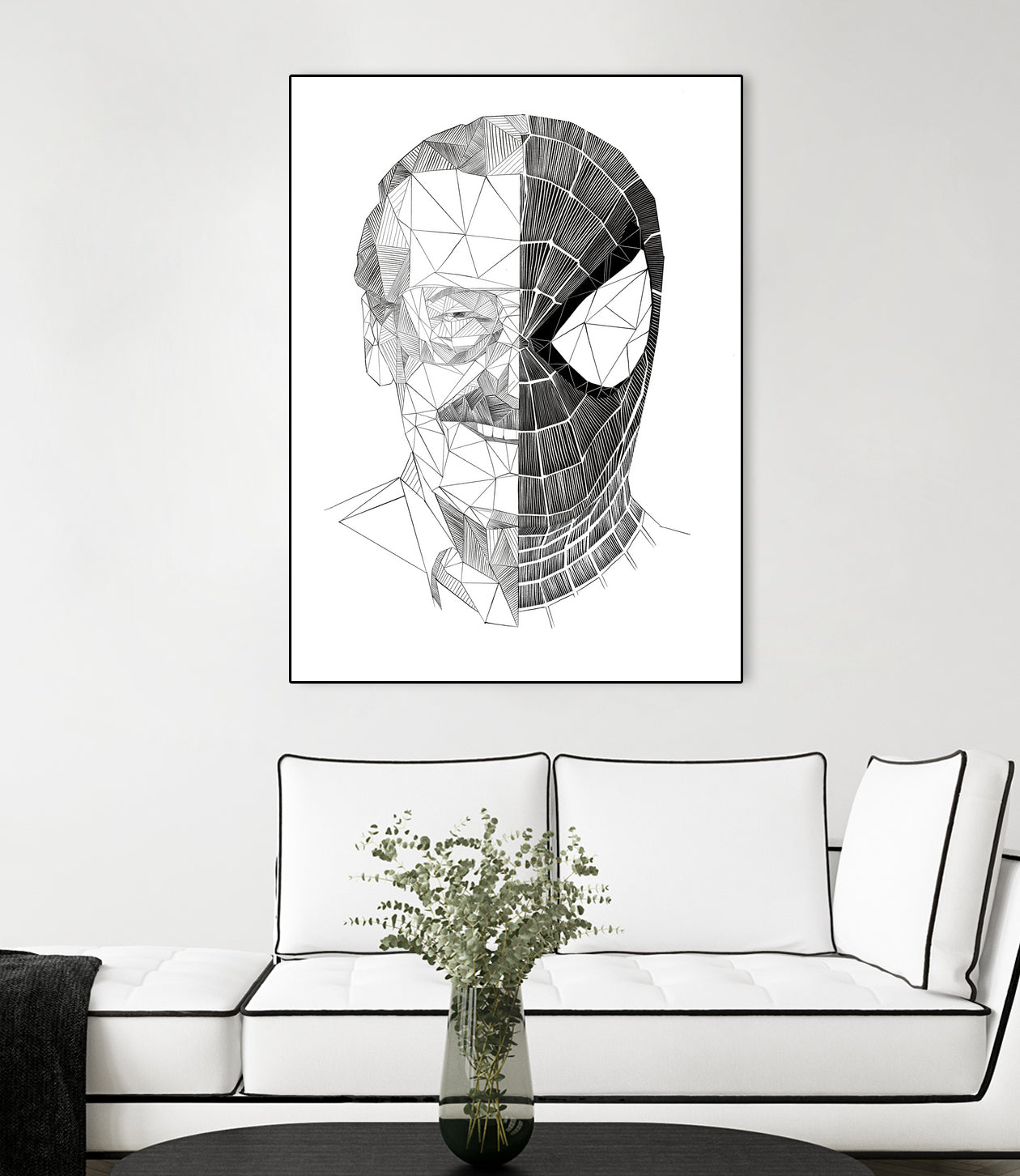 Stan Lee Tribute by Tomasz Dąbek on GIANT ART - black digital drawing