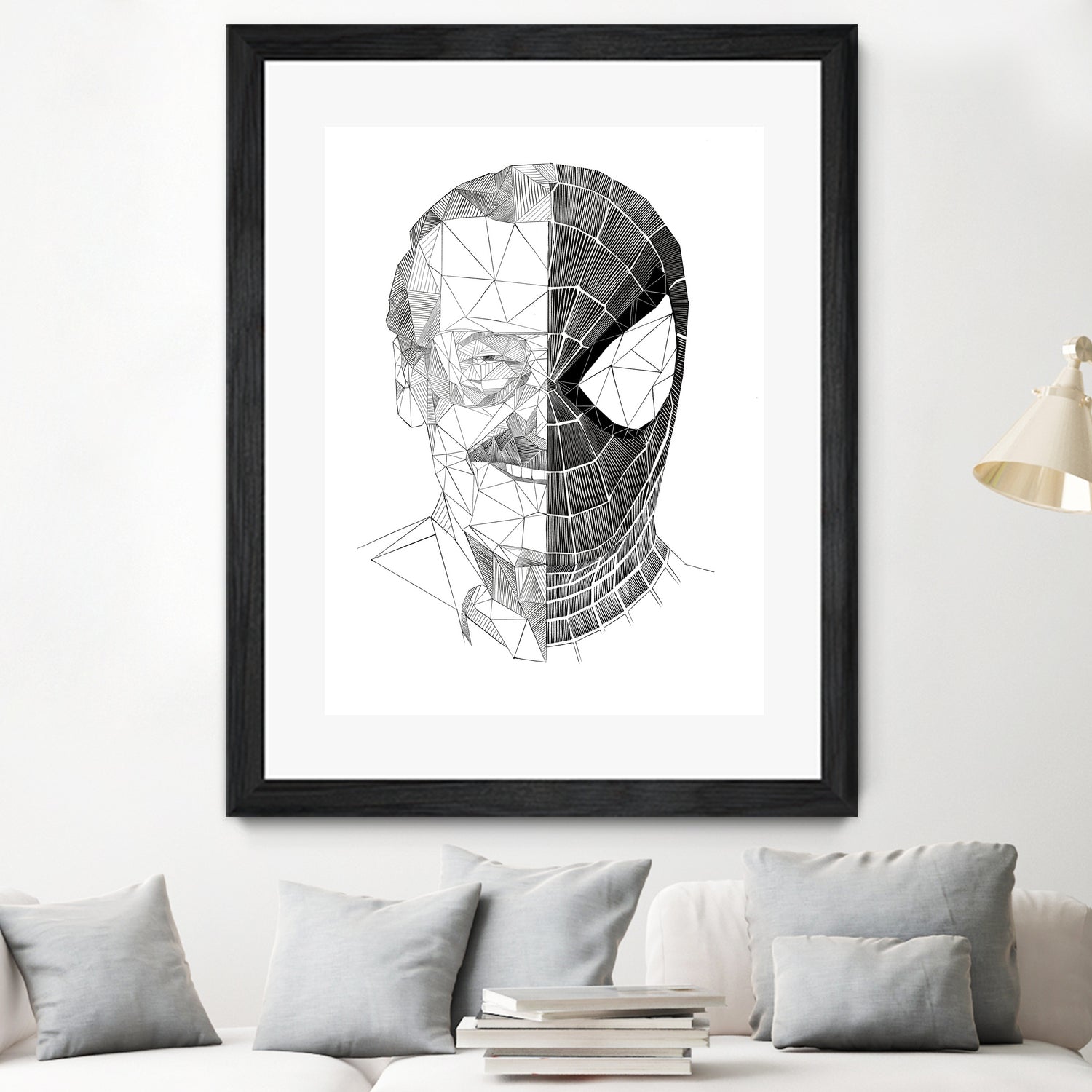 Stan Lee Tribute by Tomasz Dąbek on GIANT ART - black digital drawing