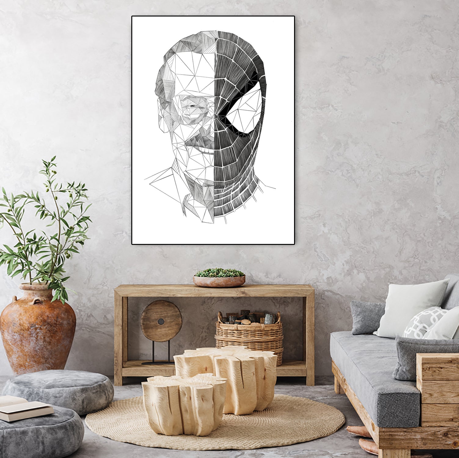 Stan Lee Tribute by Tomasz Dąbek on GIANT ART - black digital drawing