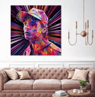 Marty Pop by Alessandro Pautasso on GIANT ART - fuchsia digital painting