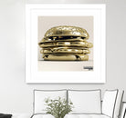 Golden Burger by Antoni Tudisco on GIANT ART - 3d art