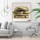 Golden Burger by Antoni Tudisco on GIANT ART - 3d art