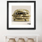 Golden Burger by Antoni Tudisco on GIANT ART - 3d art