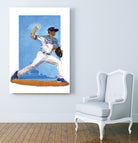 The Pitcher by Claudia Labarca on GIANT ART - blue digital painting