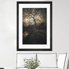 Loughtons Forest by Steven Sandner on GIANT ART - white digital drawing