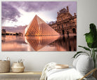 The Louvre by Steven Sandner on GIANT ART - white digital painting