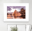 The Louvre by Steven Sandner on GIANT ART - white digital painting