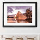 The Louvre by Steven Sandner on GIANT ART - white digital painting