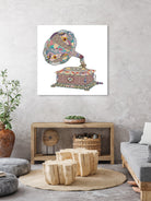 SEEING SOUND by Bianca Green on GIANT ART - blue digital drawing