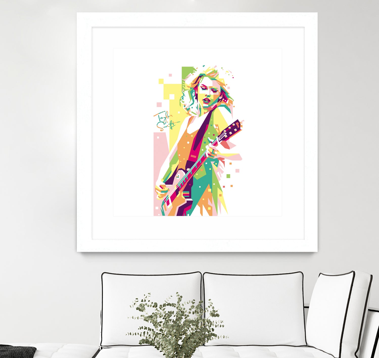 TAYLOR SWIFT by ICAL SAID on GIANT ART - white digital drawing