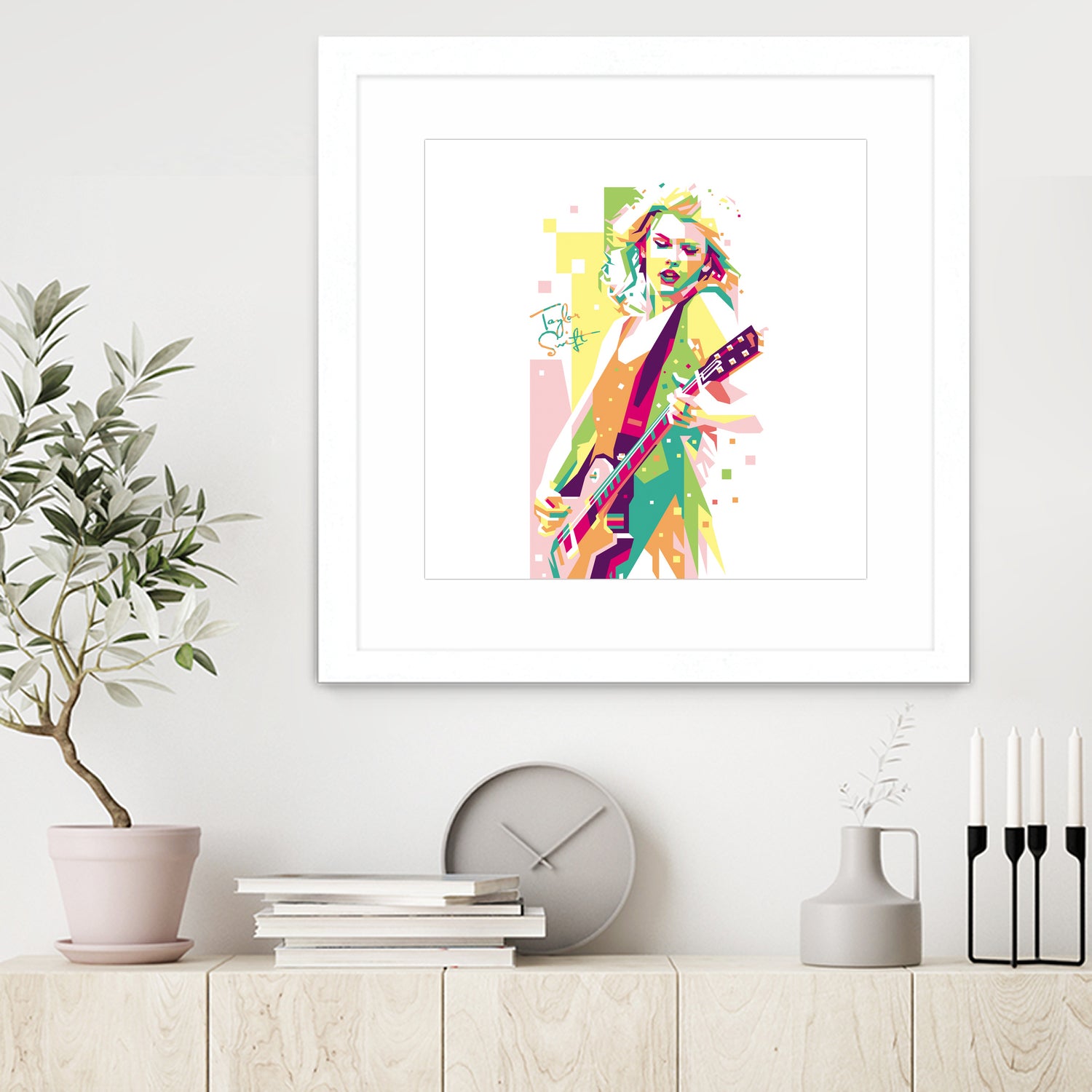 TAYLOR SWIFT by ICAL SAID on GIANT ART - white digital drawing