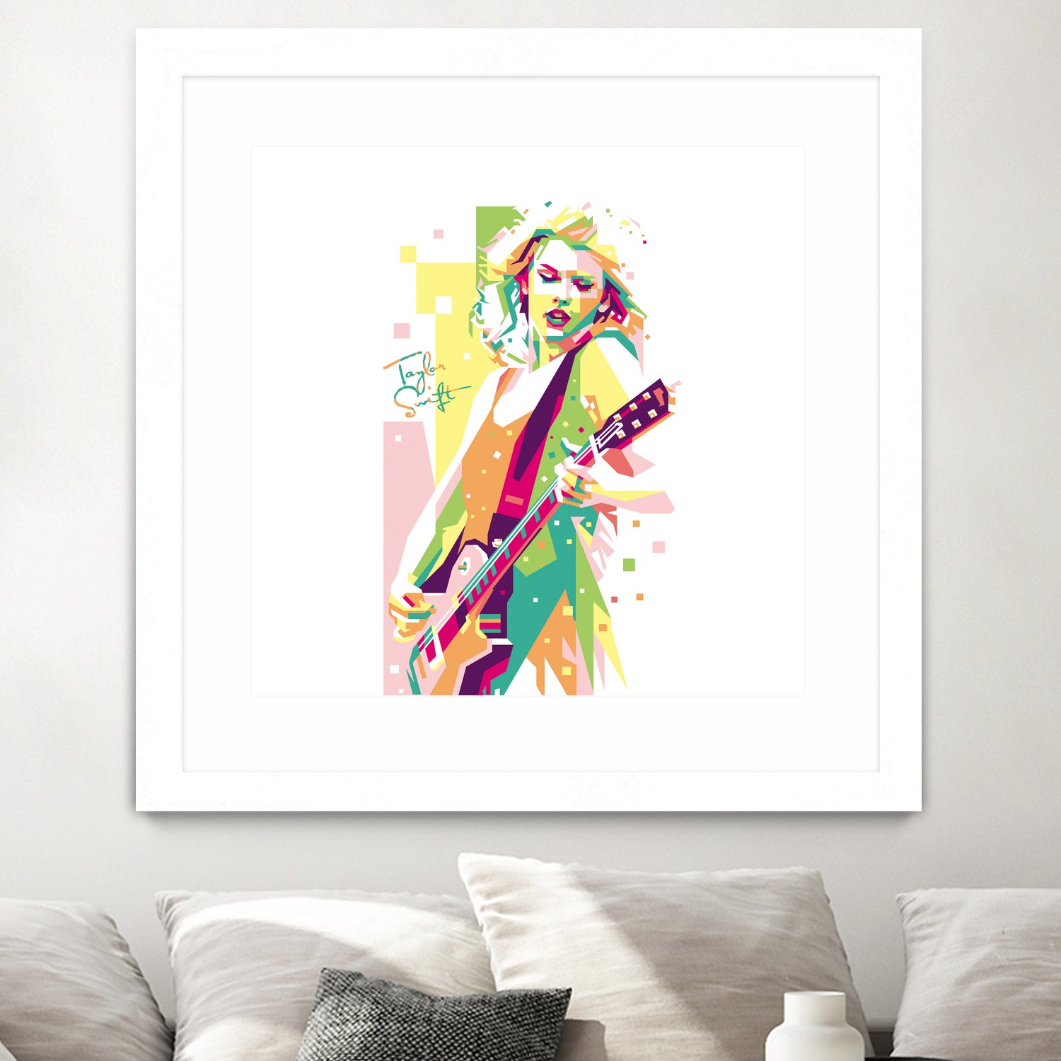 TAYLOR SWIFT by ICAL SAID on GIANT ART - white digital drawing