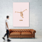 POLEDANCE MANNEQUIN by Jonas Loose on GIANT ART - pink photo manipulation