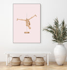 POLEDANCE MANNEQUIN by Jonas Loose on GIANT ART - pink photo manipulation