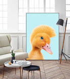 REBEL DUCKLING by Jonas Loose on GIANT ART - yellow photo manipulation