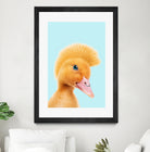 REBEL DUCKLING by Jonas Loose on GIANT ART - yellow photo manipulation