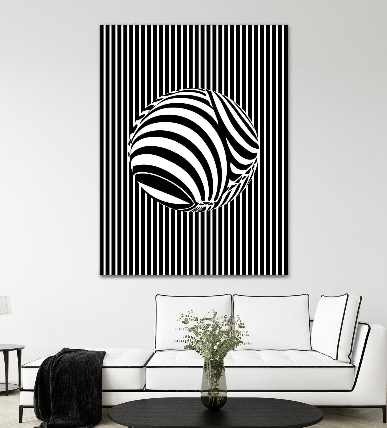 Geometric Refraction by Barrett Biggers on GIANT ART - black vector illustration