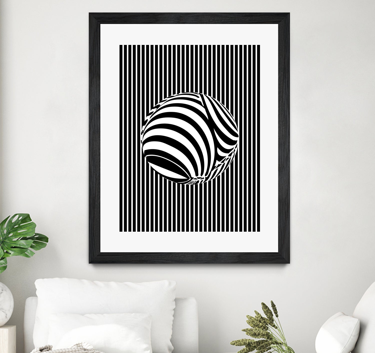 Geometric Refraction by Barrett Biggers on GIANT ART - black vector illustration