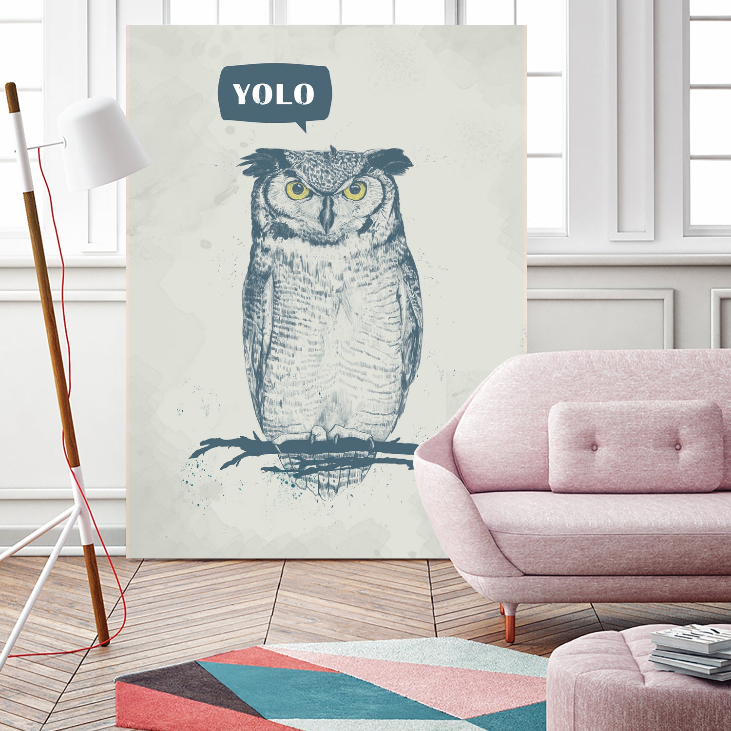 YOLO by Solti Balázs on GIANT ART - gray digital drawing