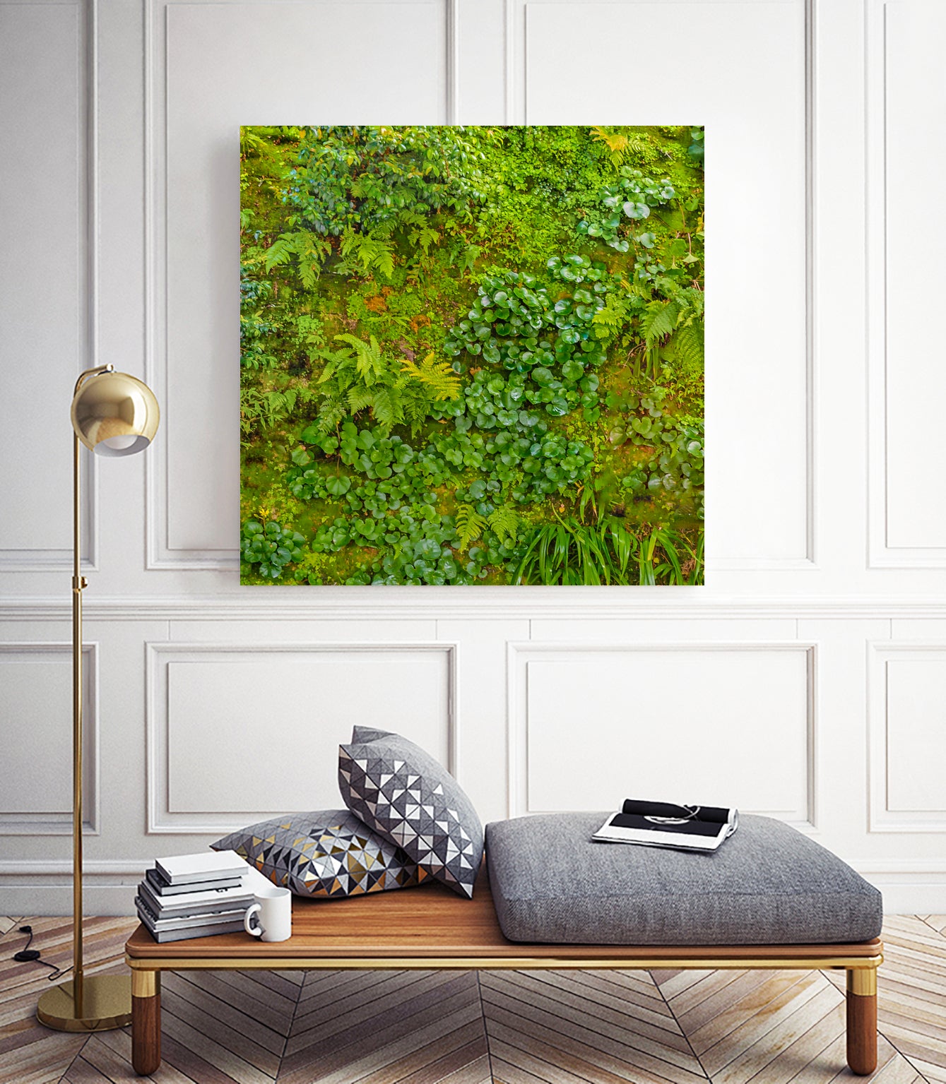 Vivid Nature Texture Background by Daniel Ferreira-Leites on GIANT ART - green photo illustration