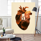 Heart Explorer by Enkel Dika on GIANT ART - orange photo manipulation