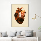 Heart Explorer by Enkel Dika on GIANT ART - orange photo manipulation