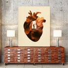 Heart Explorer by Enkel Dika on GIANT ART - orange photo manipulation