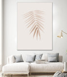 Palm Leaf Finesse #1 #minimal #tropical #decor #art by Anita & Bella Jantz on GIANT ART - brown photo illustration