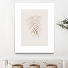 Palm Leaf Finesse #1 #minimal #tropical #decor #art by Anita & Bella Jantz on GIANT ART - brown photo illustration