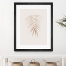 Palm Leaf Finesse #1 #minimal #tropical #decor #art by Anita & Bella Jantz on GIANT ART - brown photo illustration