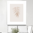 Palm Leaf Finesse #1 #minimal #tropical #decor #art by Anita & Bella Jantz on GIANT ART - brown photo illustration