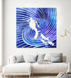 Leagore by Stevyn Llewellyn on GIANT ART - blue digital painting