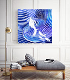 Leagore by Stevyn Llewellyn on GIANT ART - blue digital painting