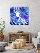 Leagore by Stevyn Llewellyn on GIANT ART - blue digital painting