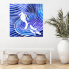 Leagore by Stevyn Llewellyn on GIANT ART - blue digital painting